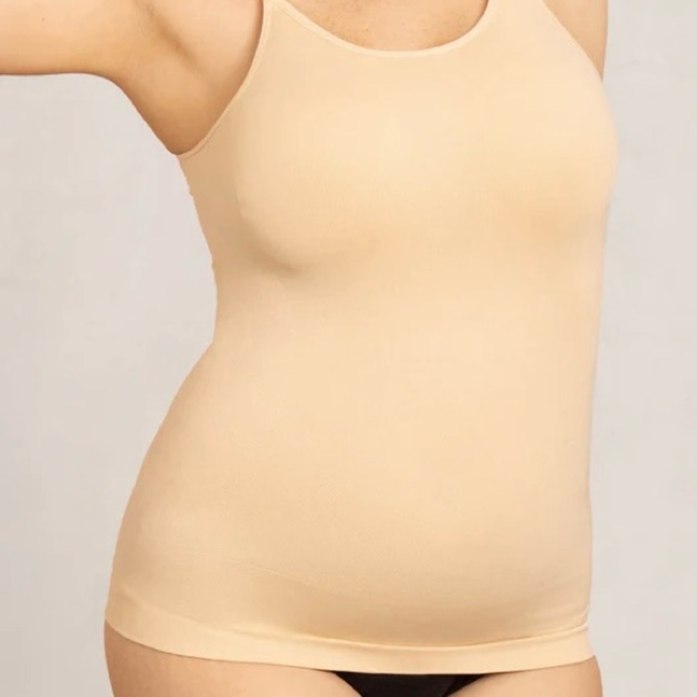 Shapermint Essentials Control Cami Nude Seamless Shapewear Tank